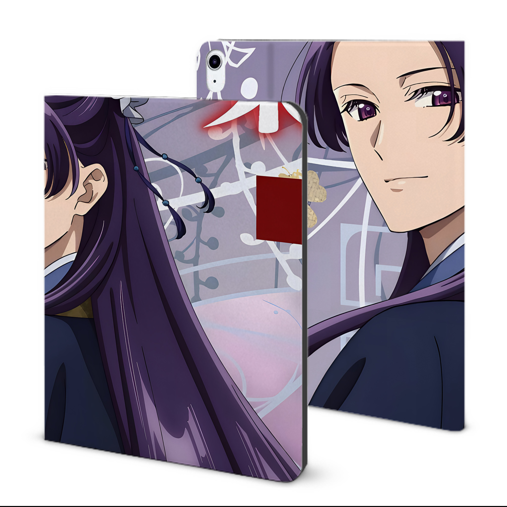 （画像用） 薬屋のひとりごと The Apothecary Diaries IPad ケース ブック型 PUレザー TPU 耐衝撃 軽量 薄型 ペン収納なし 全面保護 IPad 各モデル対応
